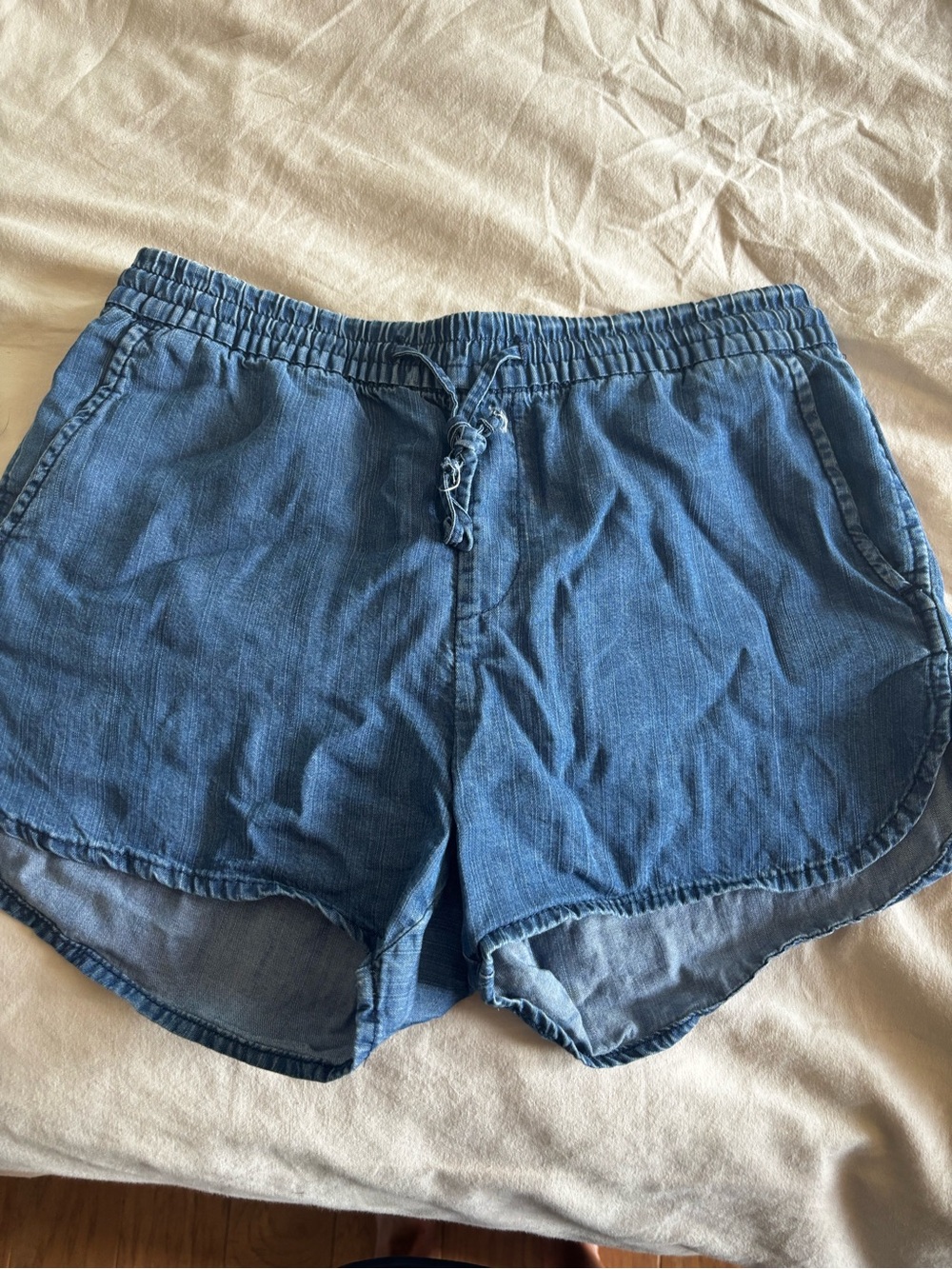 GAP Drawstring Blue Women's Shorts